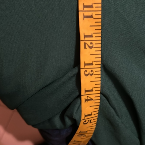 Retro Tear Away ( Snap away)  Pants emerald green with black XL - Picture 3 of 5